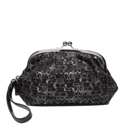 美品 COACH がま口ポーチ レディース コーチ