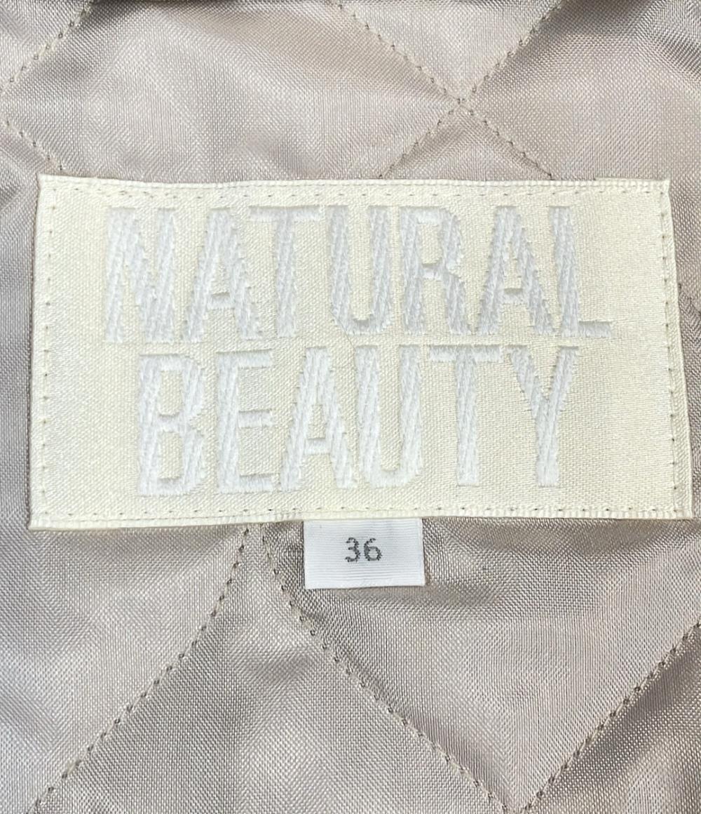 美品 ナチュラルビューティー ステンカラーコート ライナー付き レディース SIZE 38 (S) NATURAL BEAUTY