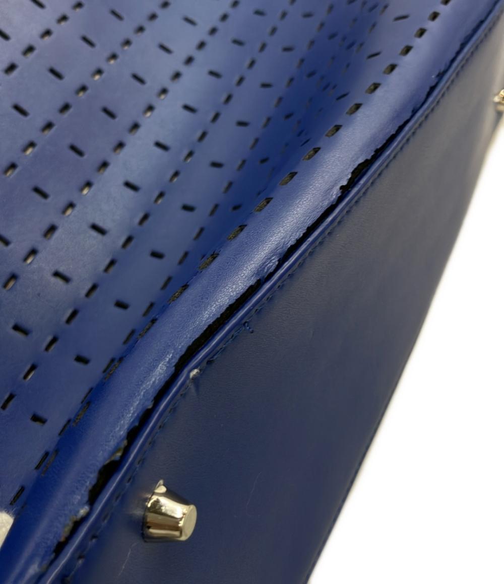 アニエスベー ハンドバッグ ショルダーバッグ 2WAY 斜め掛け レザー パンチング レディース Agnes b.