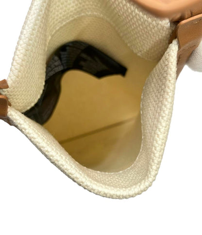 美品 LACOSTE ショルダーバッグ スマホポーチ ヘリテージキャンバス コットンキャンバス レディース ラコステ