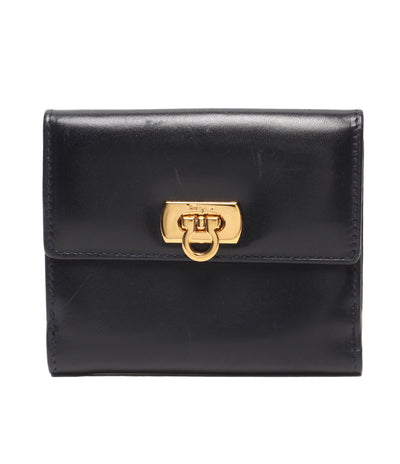 Salvatore Ferragamo Wホック 二つ折り財布 ガンチーニ 224059 レディース サルヴァトーレフェラガモ