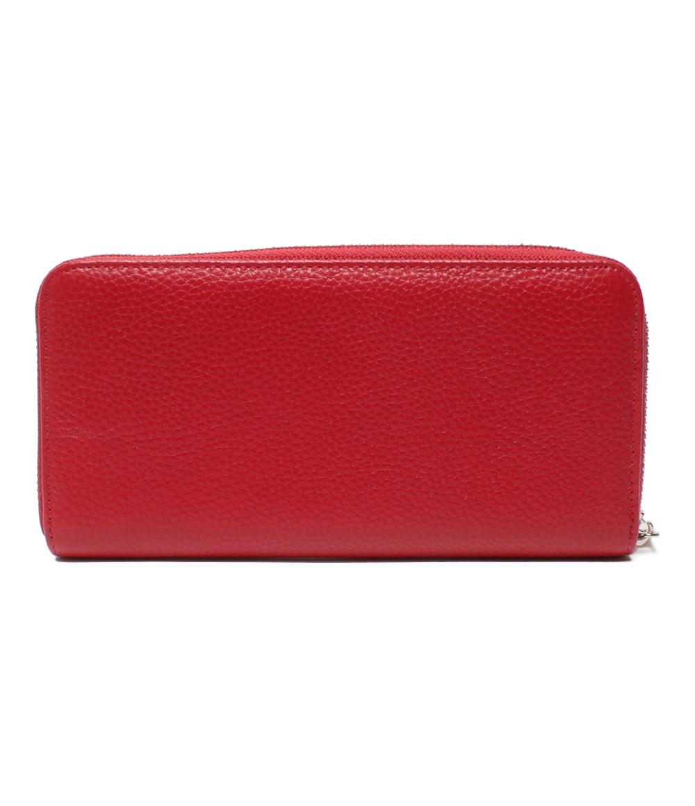 美品 BARCOS ラウンドファスナー長財布 レディース バルコス