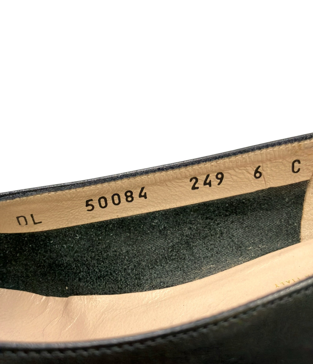 Salvatore Ferragamo ラウンドトゥパンプス DL 50084 249 レディース SIZE 6 サルヴァトーレフェラガモ
