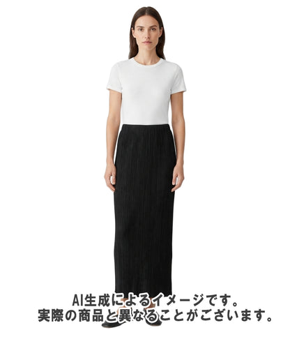 ISSEY MIYAKE ロングスカート プリーツ加工HATCHING PLEATS モード IM61FG649 レディース SIZE 3 (L) イッセイミヤケ