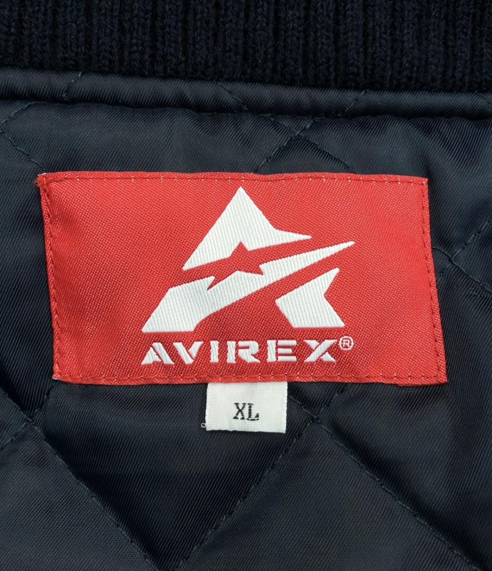 アヴィレックス 袖レザースタジャン メンズ SIZE XL (XL) AVIREX