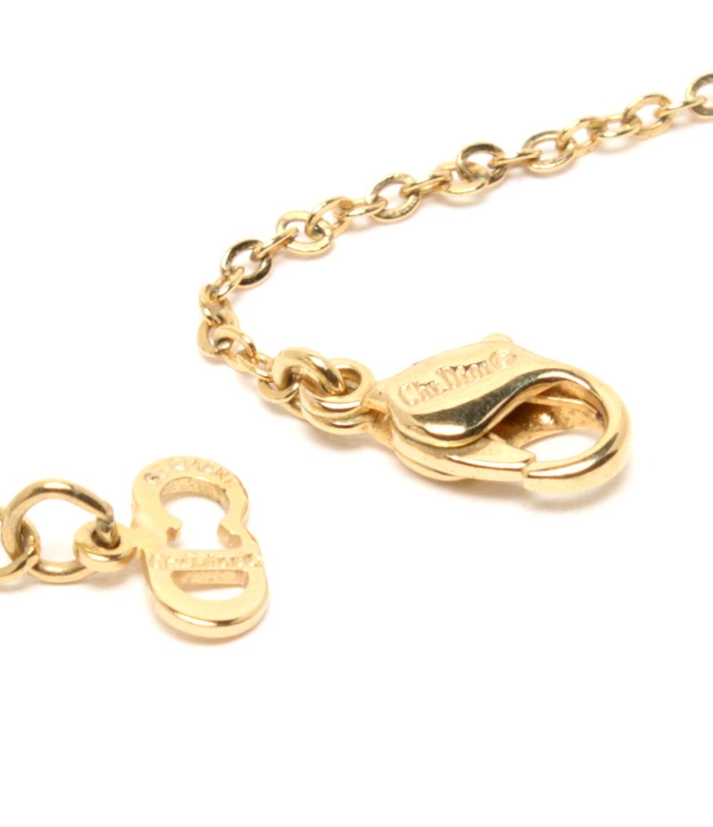 Christian Dior ネックレス Diorロゴ ハートモチーフ レディース