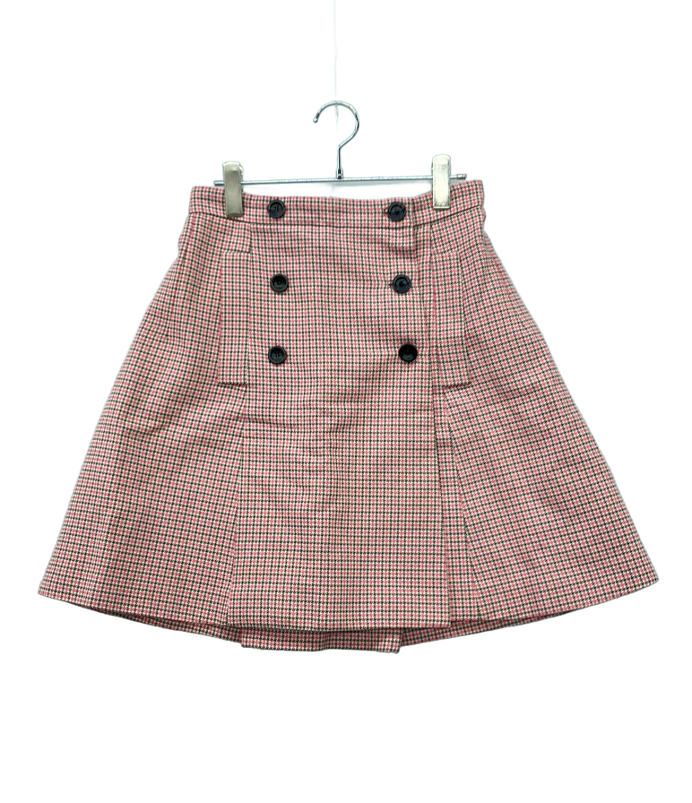 Miu Miu スカート ミニ 千鳥2015 MG798 レディース SIZE 42 (L) ミュウ ミュウ