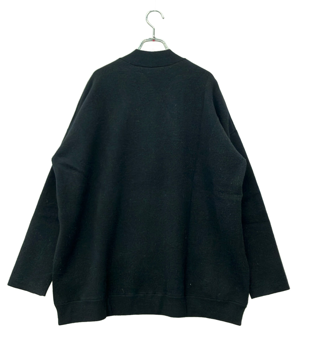 nagonstans 長袖カーディガン ダブルフェイス フロントボタン 470FA870-0700 レディース SIZE M ナゴンスタンス