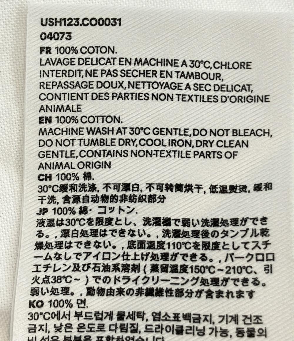 アミ アレクサンドル マテュッシ クロップドオーバーサイズシャツ メンズ SIZE M ami alexandre mattiussi