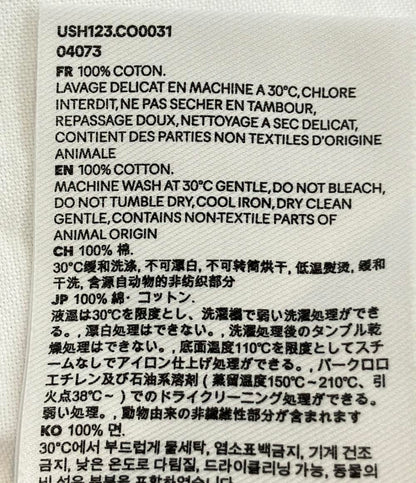 アミ アレクサンドル マテュッシ クロップドオーバーサイズシャツ メンズ SIZE M ami alexandre mattiussi