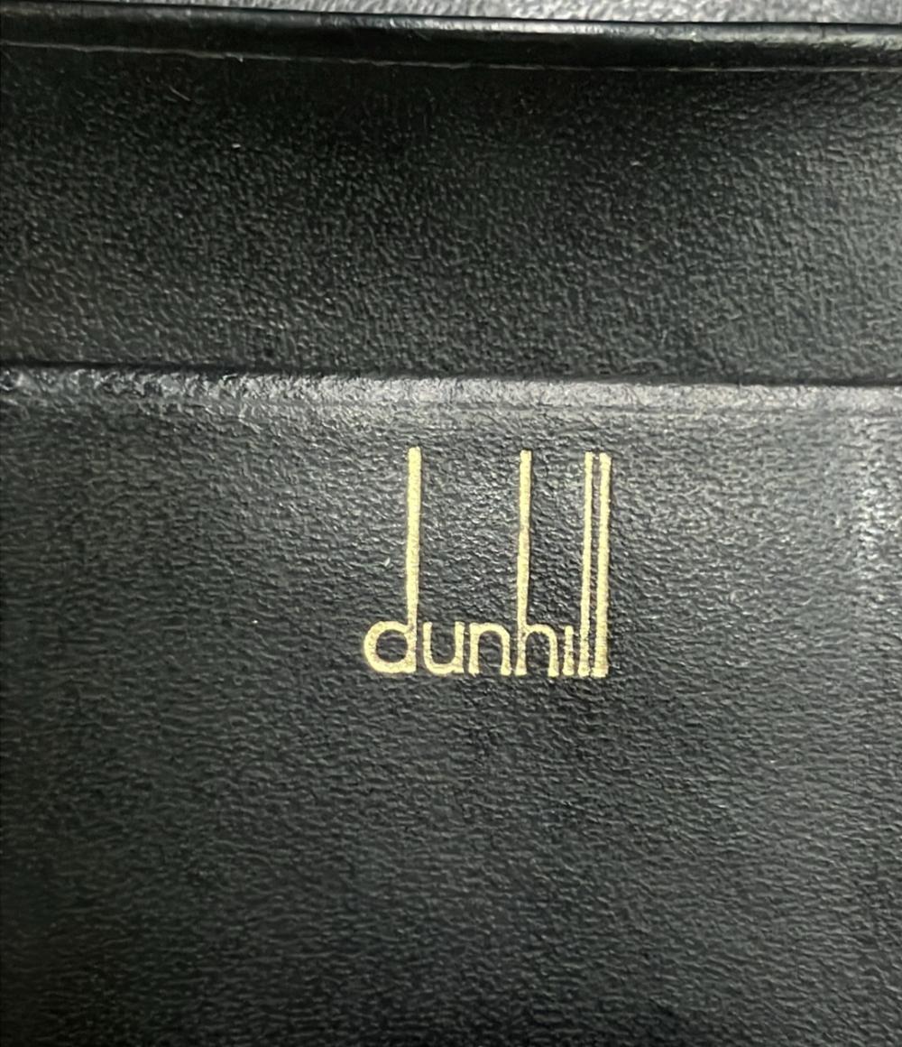 Dunhill ダンヒル ロゴ 長財布（小銭入れあり） レザー レディース [中古] Dunhill - Dunhill ダンヒル ロゴ 長財布（小銭入れなし） レザー