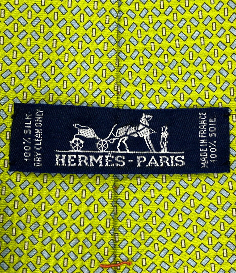 HERMES ネクタイ シルク 100% 045600 MA メンズ エルメス