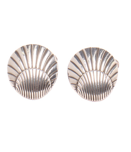 Georg Jensen カフス SV925 66 貝モチーフ シェルモチーフ メンズ ジョージジェンセン