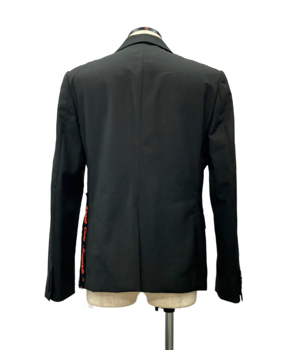 yoshio kubo テーラードジャケット タグ付き 24AW JACQUARD JACKET YKS19703-B メンズ SIZE 2 (M) ヨシオクボ