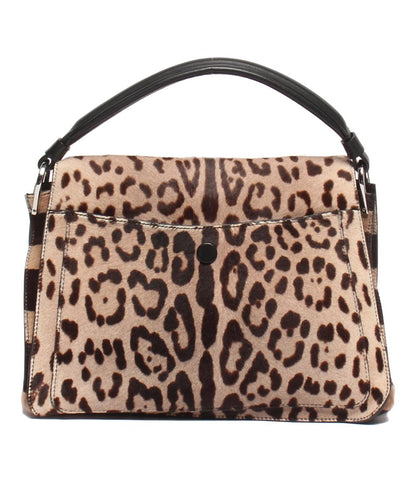 美品 TOD’S 2way ハンドバッグ ショルダーバッグ 肩掛け 斜め掛け ハラコ レディース トッズ