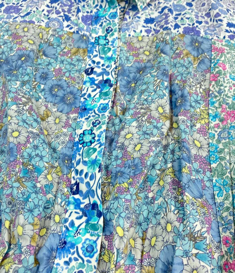 SCAPA 半袖ワンピース 花柄 レディース SIZE 38 (M) スキャパ