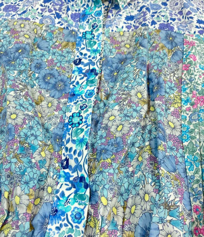 SCAPA 半袖ワンピース 花柄 レディース SIZE 38 (M) スキャパ