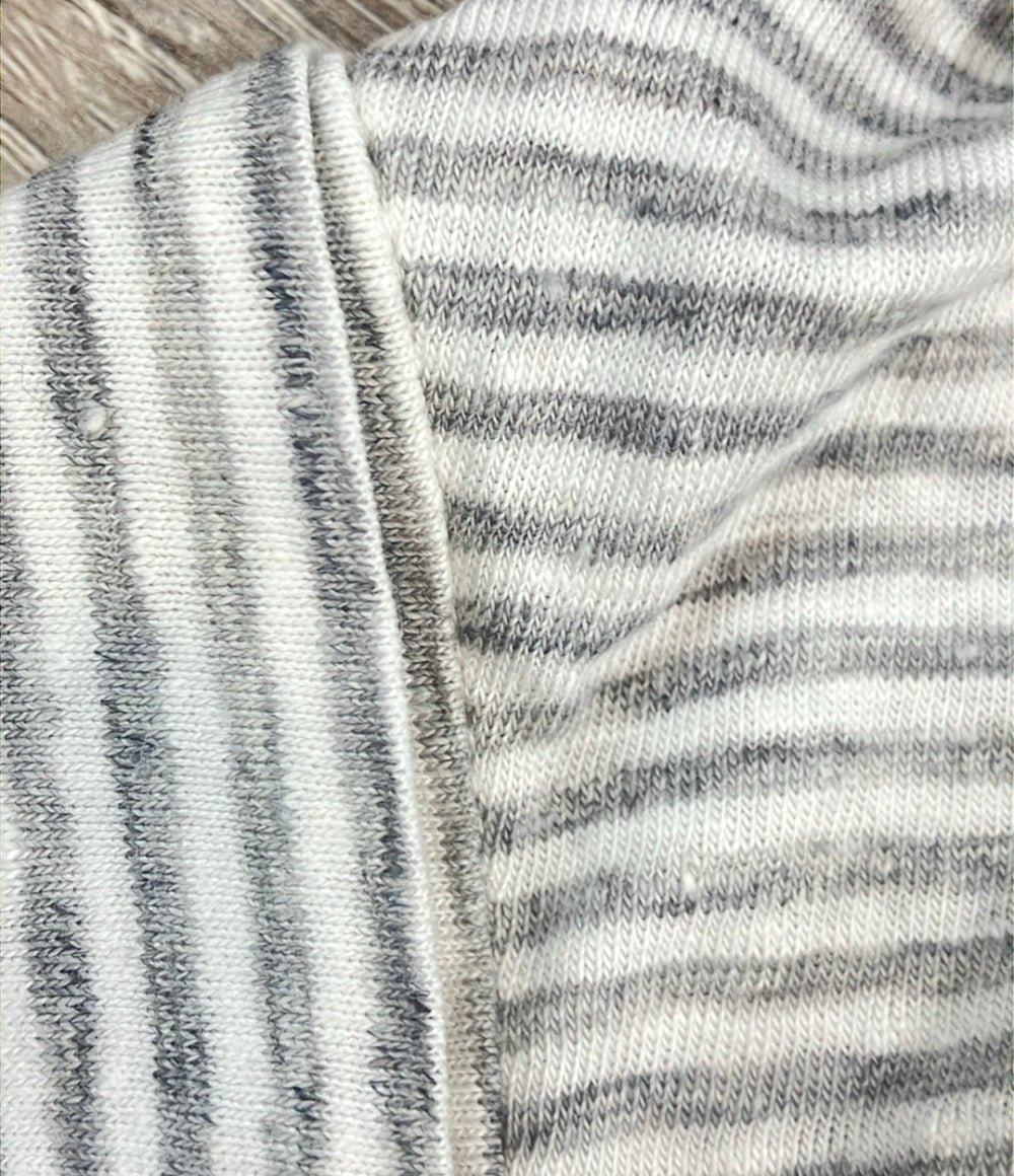 Brunello Cucinelli 半袖Tシャツ ボーダー柄 MH964HL510 レディース SIZE XS ブルネロクチネリ