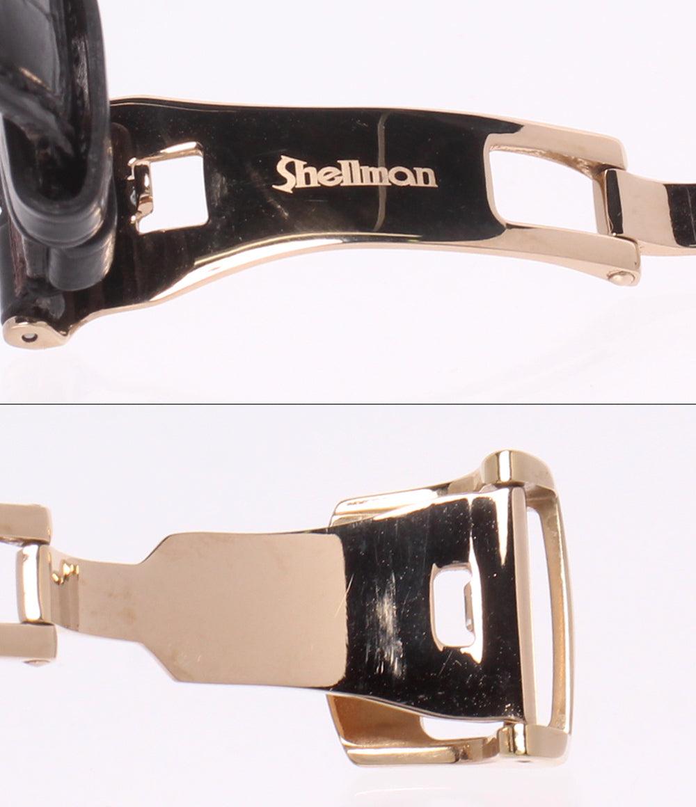 SHELLMAN 腕時計 グランドコンプリケーション プレミアム クオーツ シルバー 6771-T011179 メンズ シェルマン