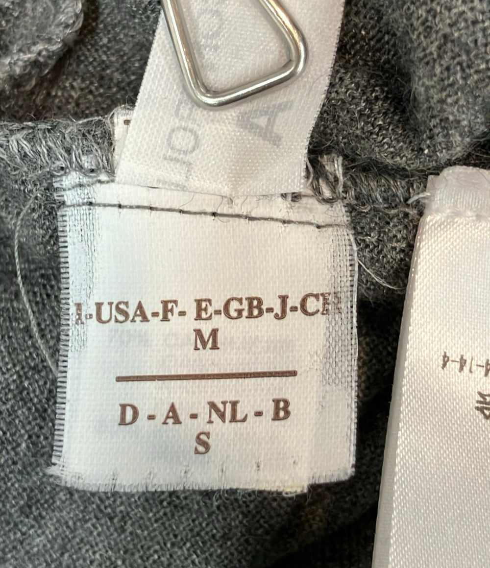 Brunello Cucinelli 長袖カーディガン スナップボタン カシミヤ シルク ロング DD53336 レディース SIZE M ブルネロクチネリ