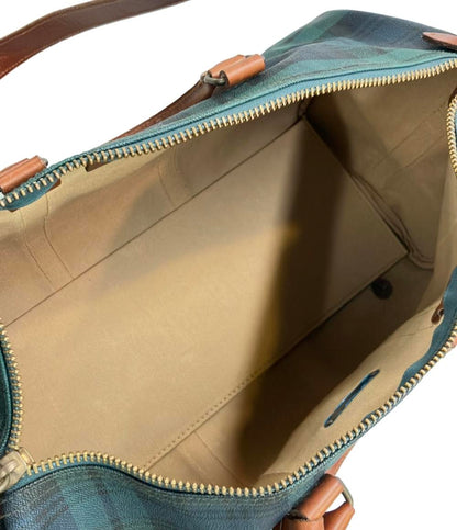 POLO RALPH LAUREN ボストンバッグ ショルダーバッグ 2WAY 斜め掛け チェック柄 レディース ポロラルフローレン