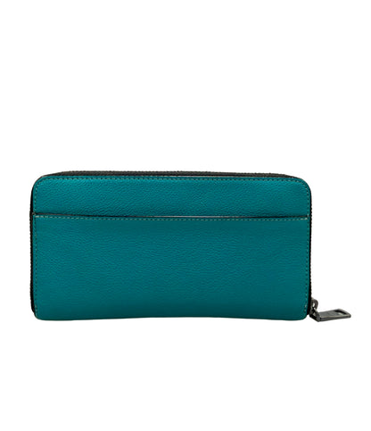 美品 COACH ラウンドファスナー長財布 レザー 58102 メンズ コーチ