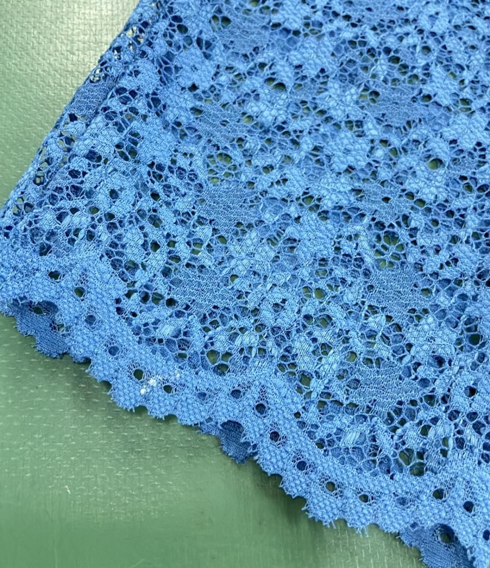 美品 フレイアイディー 総レース七分袖プリーツフレアロングワンピース レディース SIZE 1 (S) FRAY I.D