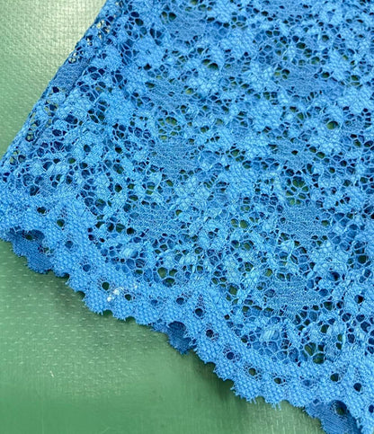 美品 フレイアイディー 総レース七分袖プリーツフレアロングワンピース レディース SIZE 1 (S) FRAY I.D