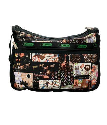 LeSportsac ショルダーバッグ 斜め掛け 動物柄 アニマル柄 レディース レスポートサック