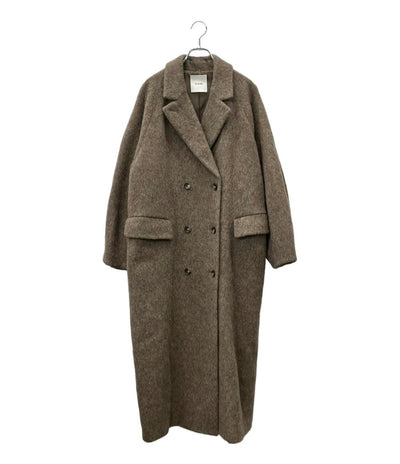 美品 CLANE ロングダブルコート 11101-0092 レディース SIZE 2 (M) クラネ