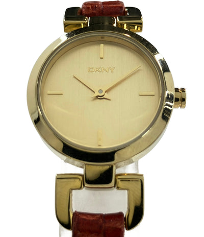 DKNY 腕時計 クオーツ ゴールド NY-8879 レディース ディーケーエヌワイ