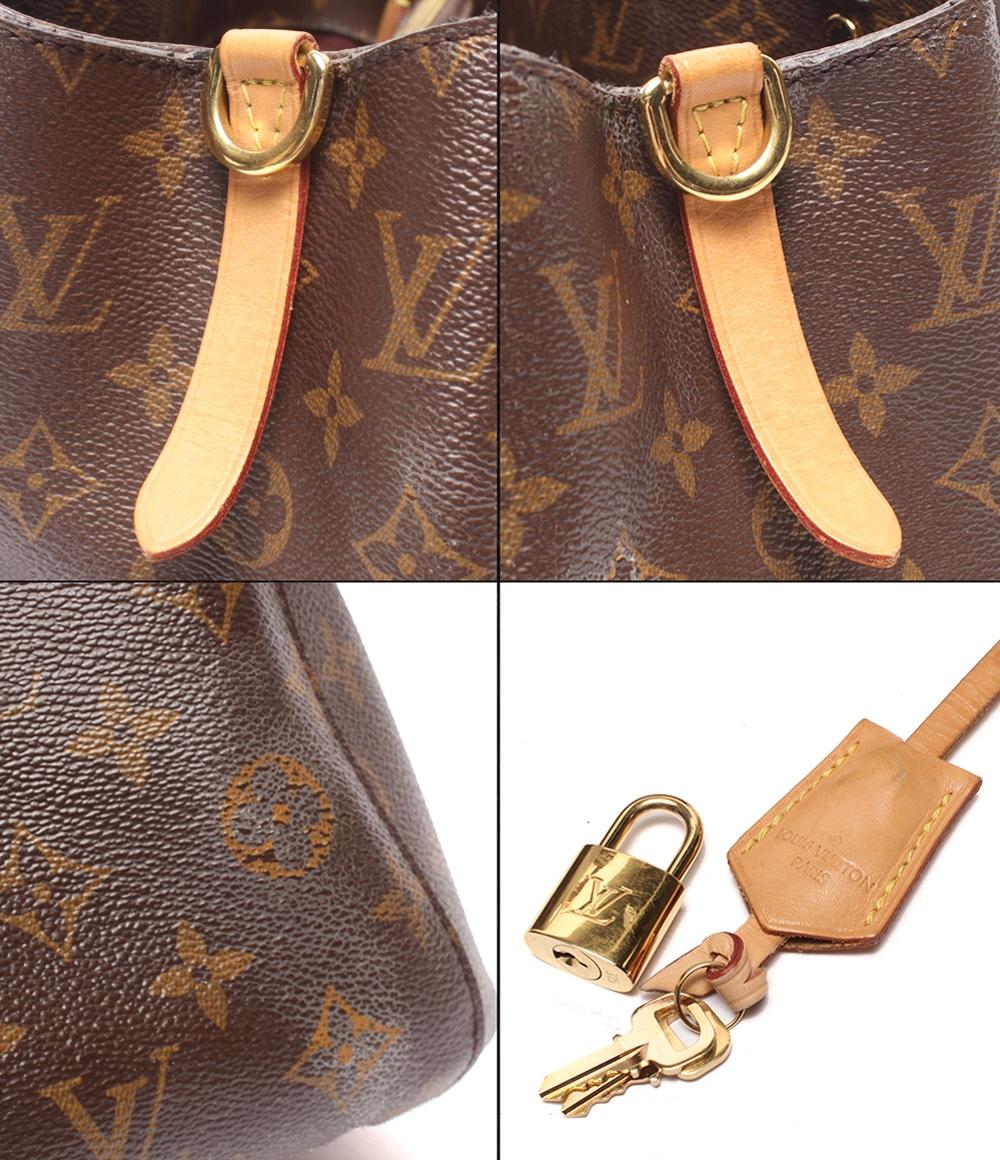 LOUIS VUITTON 2WAYハンドバッグ ショルダーバッグ 肩掛け モンテーニュMM モノグラム M41056 レディース ルイ・ヴィトン