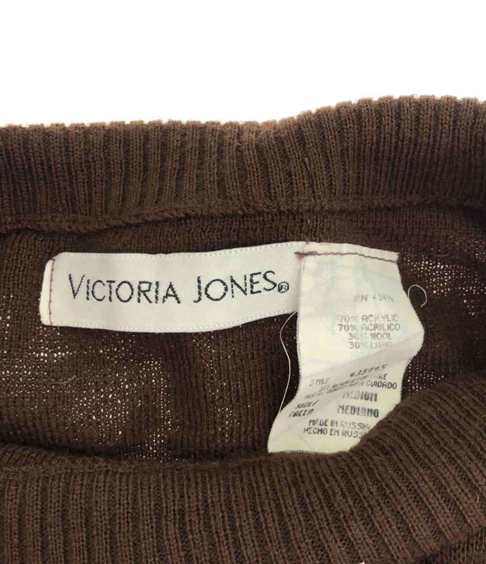 美品 ヴィクトリア モックネックニット メンズ SIZE M (M) VICTORIA JONES