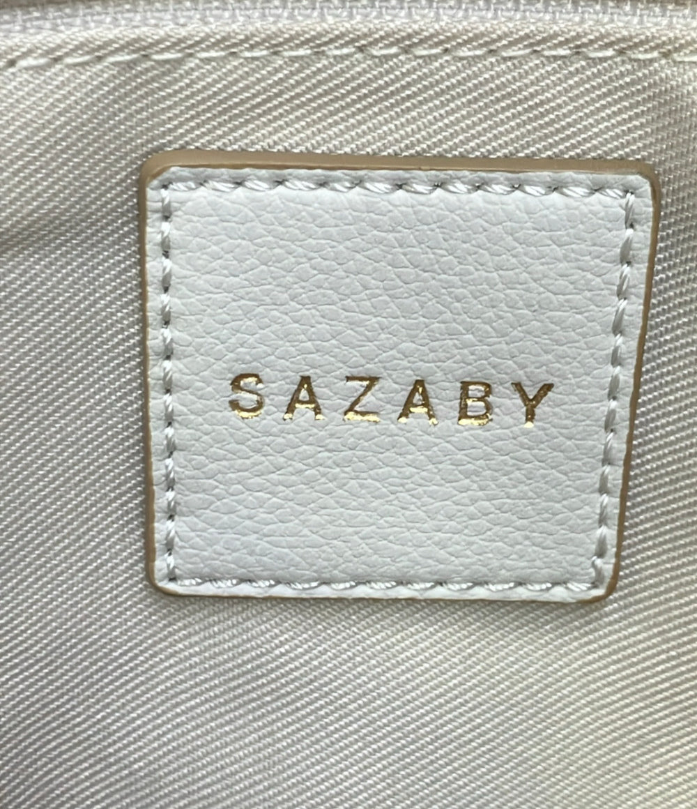美品 SAZABY 2way ハンドバッグ ショルダーバッグ 斜め掛け レディース サザビー