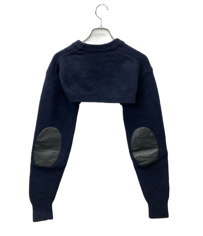 INSCRIRE 長袖ニット ショート丈 プルオーバー 124AW レディース SIZE F (M) アンスクリア