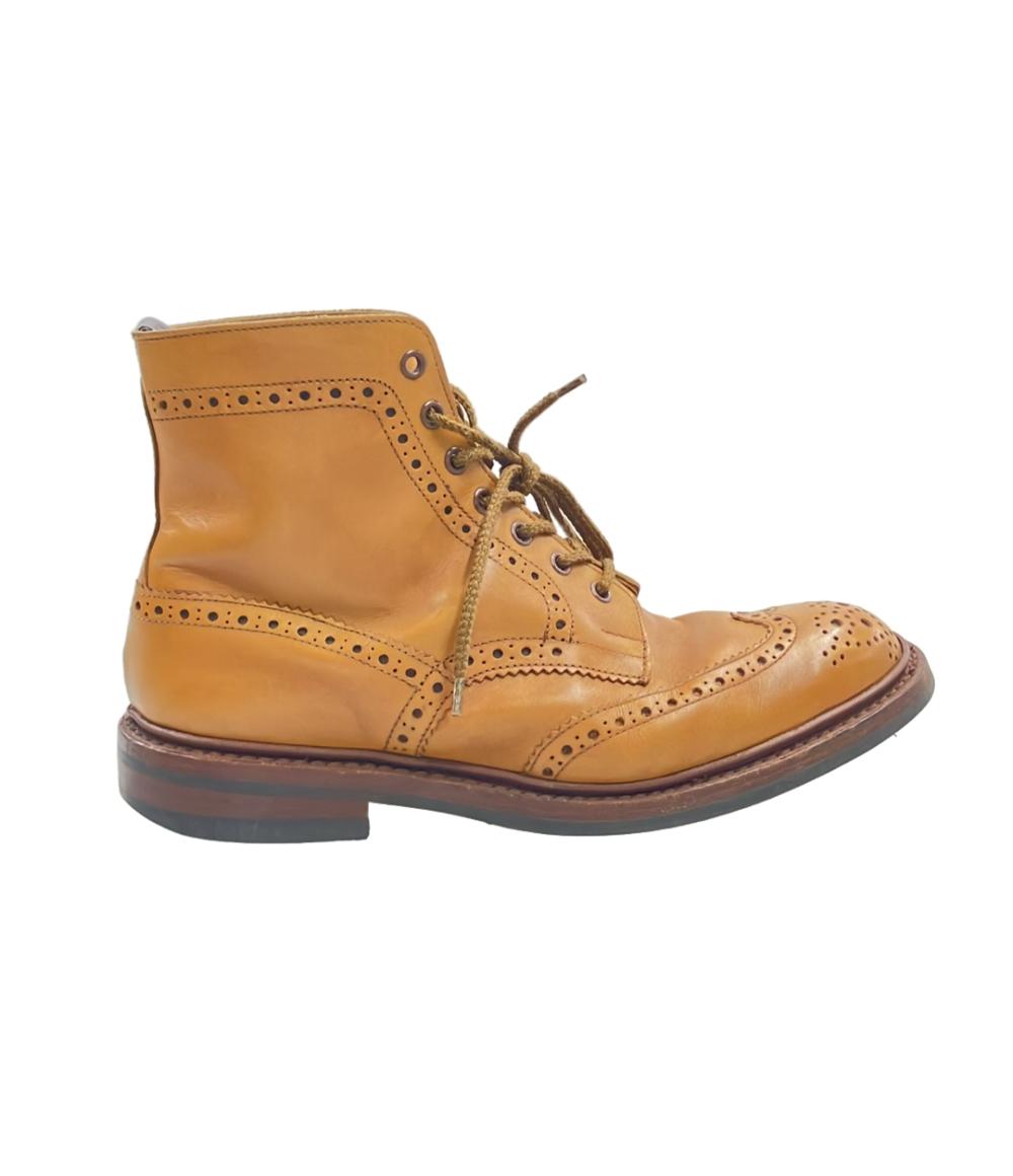トリッカーズ ショートブーツ ウィングチップ メンズ SIZE 8 (M) Tricker's