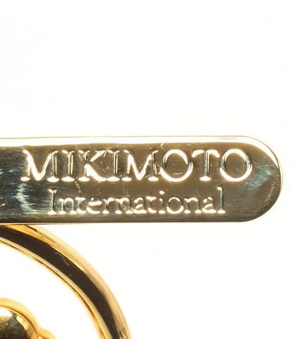 美品 ミキモトインターナショナル キーホルダー パール付 レディース MIKIMOTO international