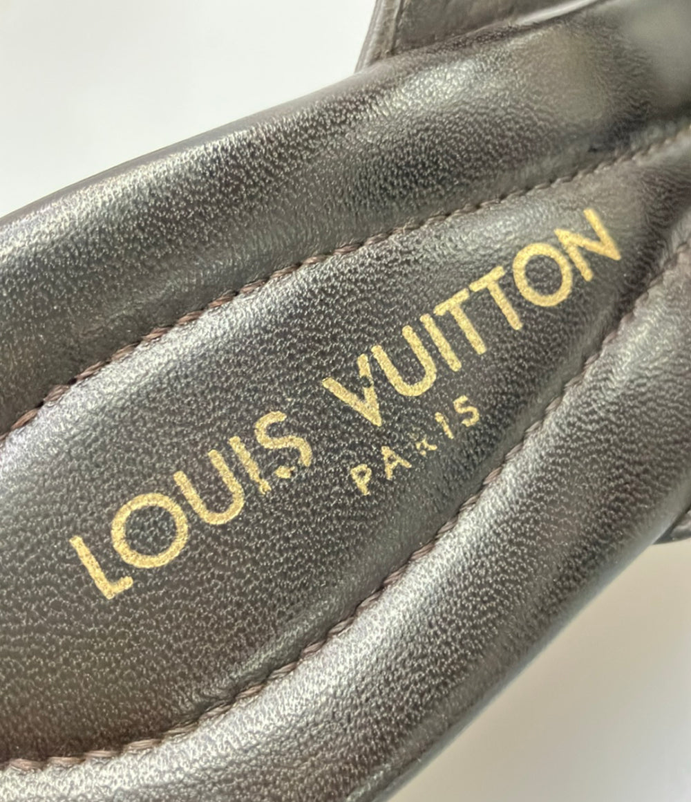 Louis Vuitton クロスストラップミュール LOUIS VUITTON クロスストラップミュール レディース SIZE 36 1/2 ルイ