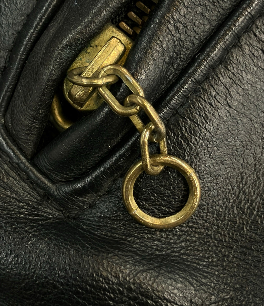 schott シングルライダースジャケット ジップアップ ライナー付き 441PP メンズ SIZE 38 (S) ショット