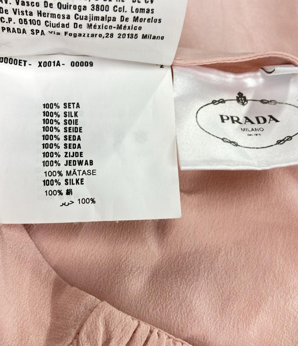 プラダ シルクフレアミディアムスカート レディース SIZE 42 (L) PRADA