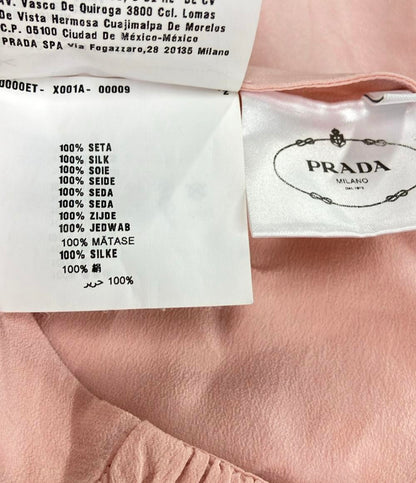 プラダ シルクフレアミディアムスカート レディース SIZE 42 (L) PRADA