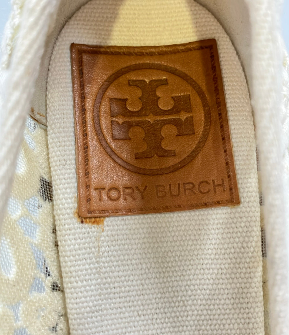 Tory Burch ウェッジソール オープントゥパンプス エスパドリーユ レディース SIZE 7 B トリーバーチ