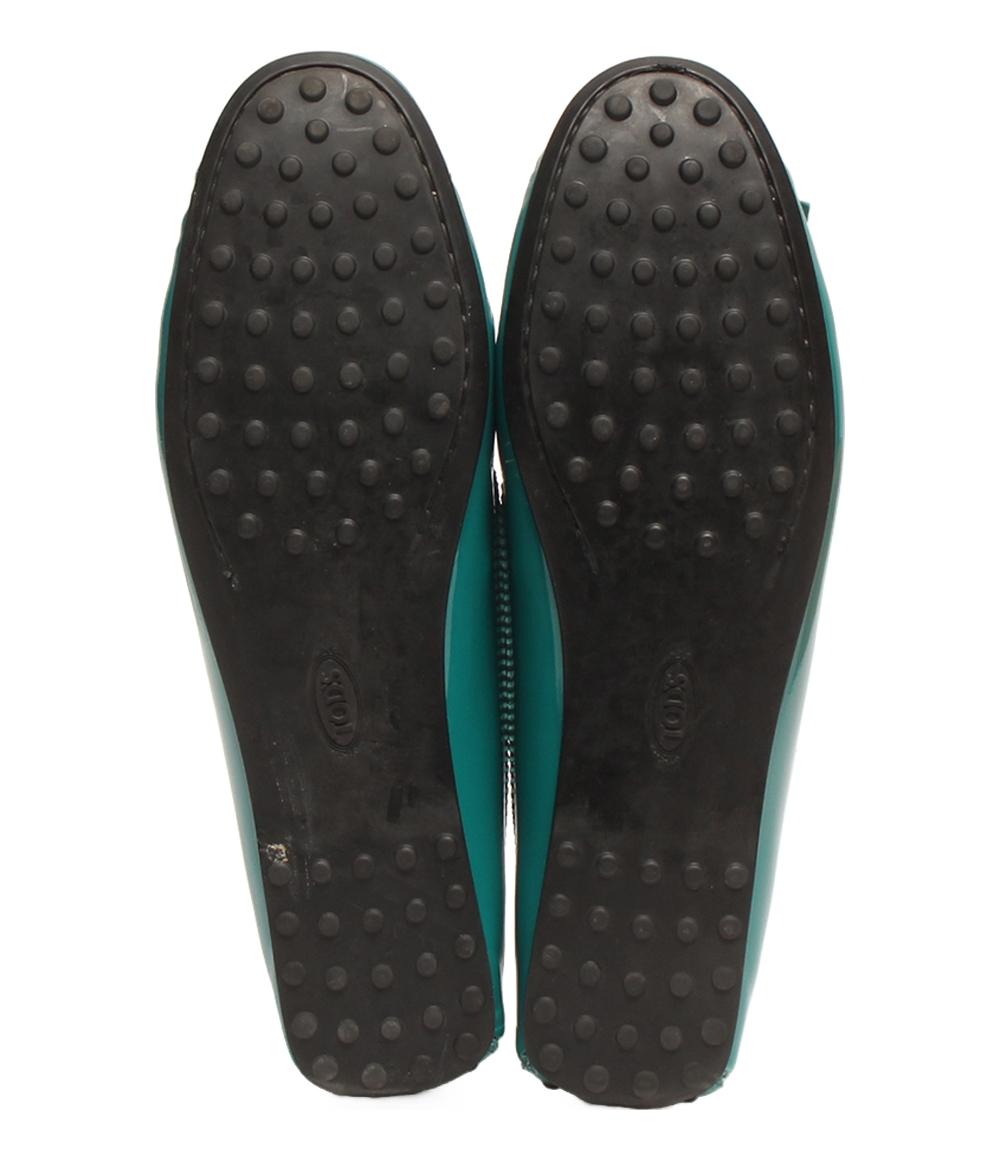 トッズ ドライビングシューズ ローファー キルトタン レディース SIZE 39 1/2 (L) TOD’S