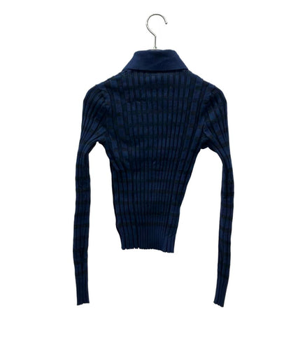 MAISON KITSUNE 長袖カーディガン FOX RIBBED NW00412KF0003 レディース SIZE XS メゾンキツネ