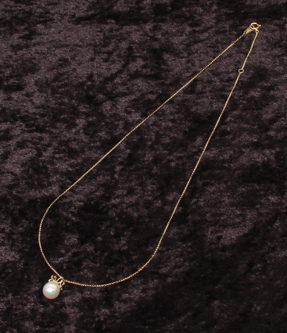 美品 TASAKI ネックレス K18 パール8.8mm レディース タサキ