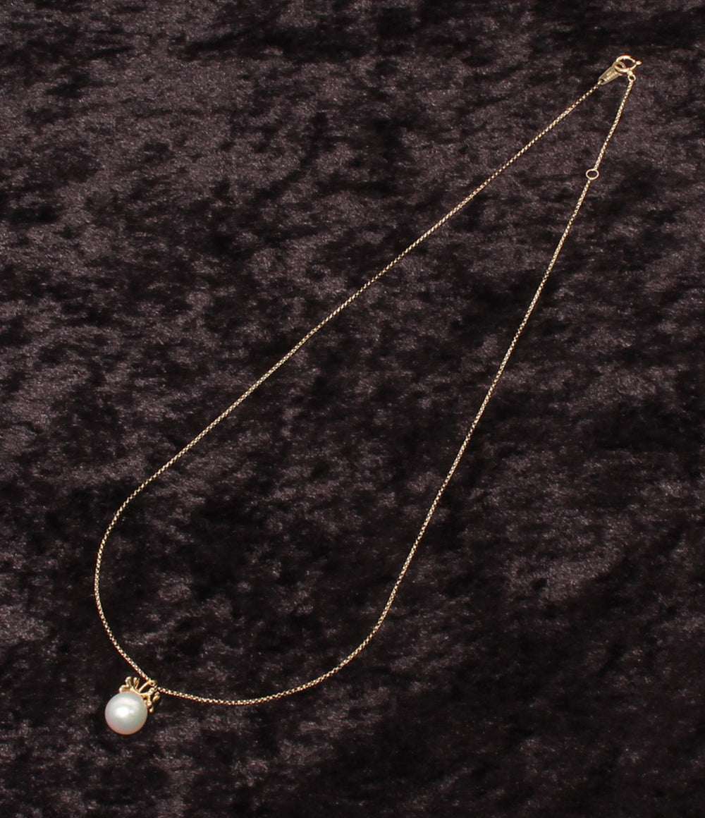 美品 TASAKI ネックレス K18 パール8.8mm レディース タサキ