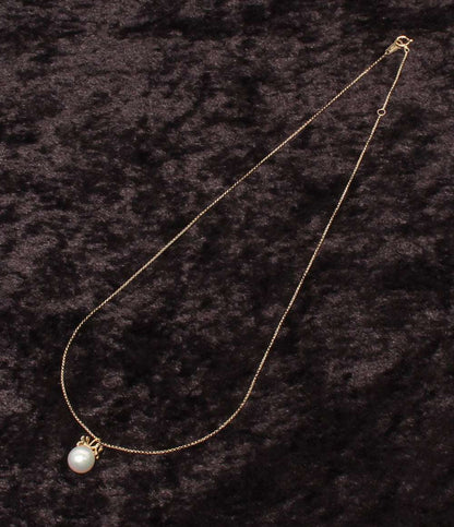 美品 TASAKI ネックレス K18 パール8.8mm レディース タサキ