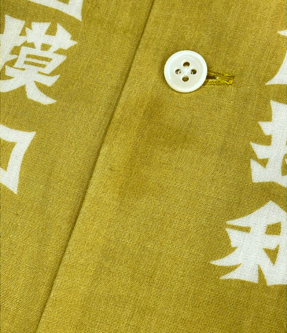 eanbe 半袖シャツ 麻雀柄 メンズ SIZE M イアンべ