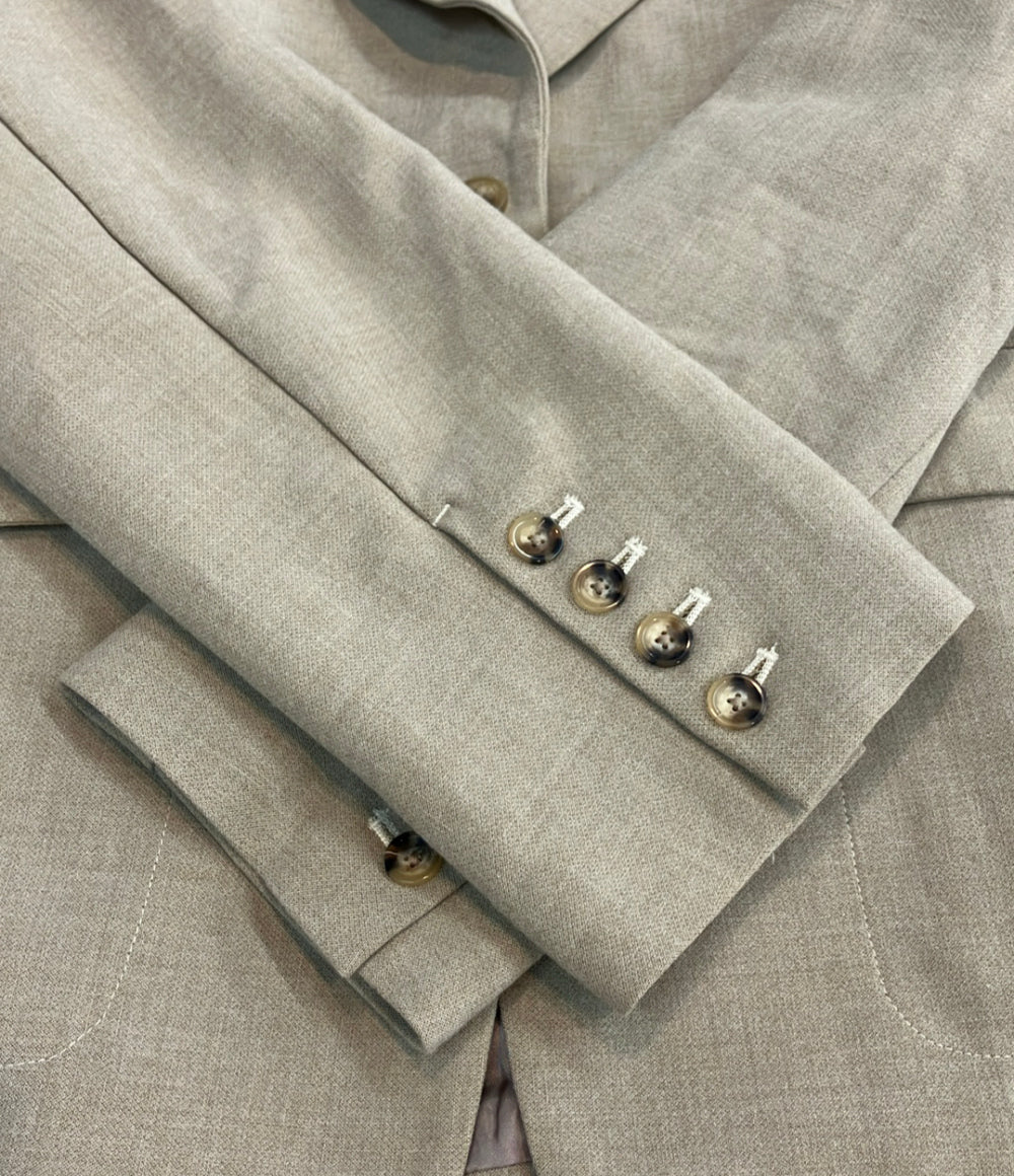 PUBLIC TOKYO ダブルクロスノッチドラペルジャケット レディース SIZE 01 (S) パブリック トウキョウ