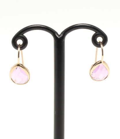 ピアス K10 アメジスト レディース